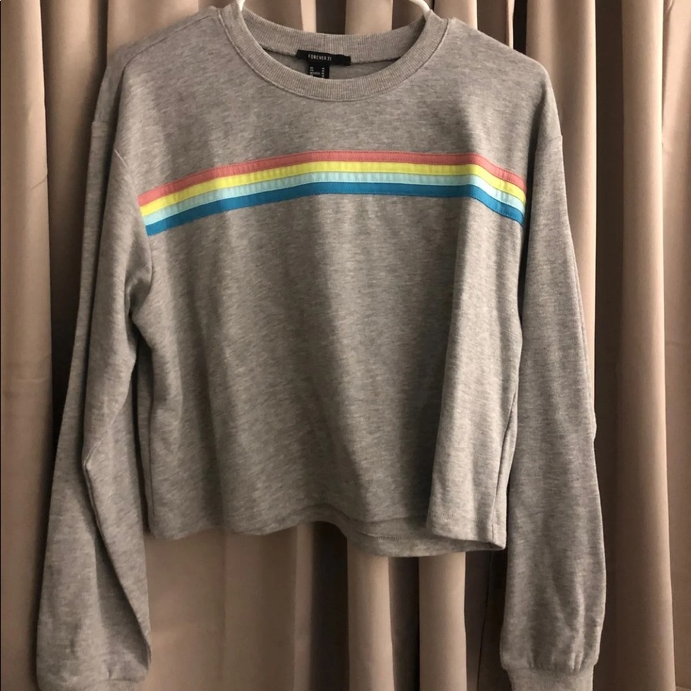 cropped long sleeve